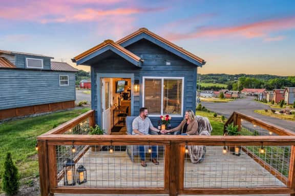 The Grand Sojourn — A Tiny Home Wedding Village